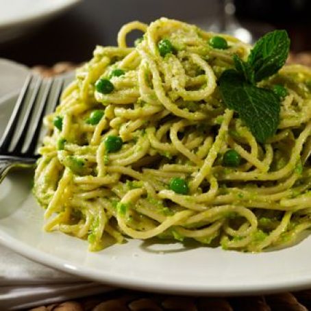 Spring Pesto with Peas and Mint