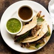 Brisket Tacos, Dallas Style