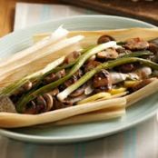 Trucha al horno con crema de cilantro y limon