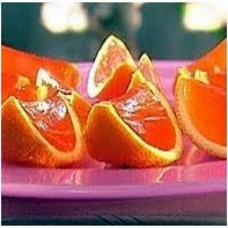 Jello Shots - in Oranges