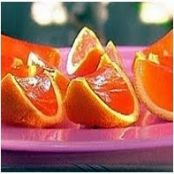 Jello Shots - in Oranges