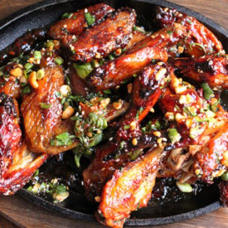 Thai Sticky Chicken Wings