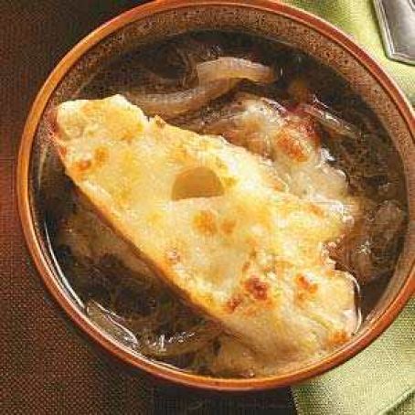 Three Cheese French Onion Soup