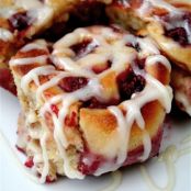 Raspberry Lemon Sweet Rolls