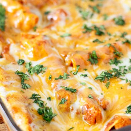 Instant Pot Pressure Cooker Chicken Enchiladas