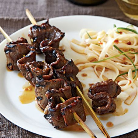 FLANK*****Korean Steak on a Stick