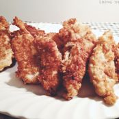 Pretzel Crusted Chicken Strips