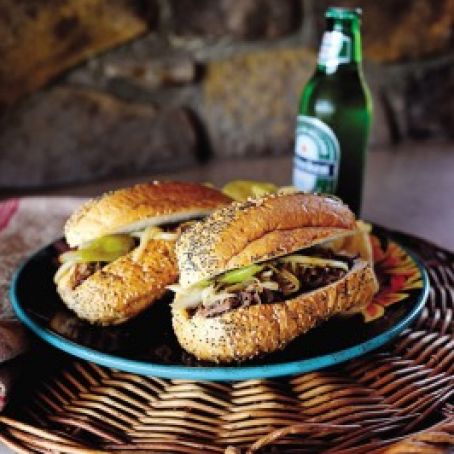 Drip Beef Sandwiches