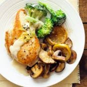 Chicken and Lemon-Broccoli Alfredo