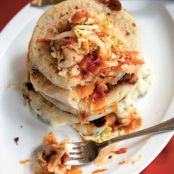 Masa Cakes with Spicy Slaw (Pupusas con Curtido)