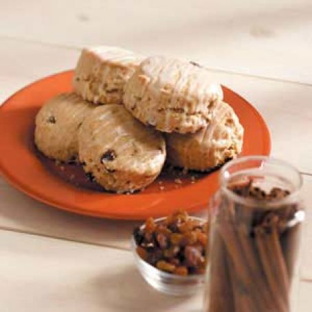 Cinnamon-Raisin Buttermilk Biscuits for 2