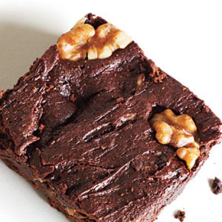 Classic Fudge-Walnut Brownies