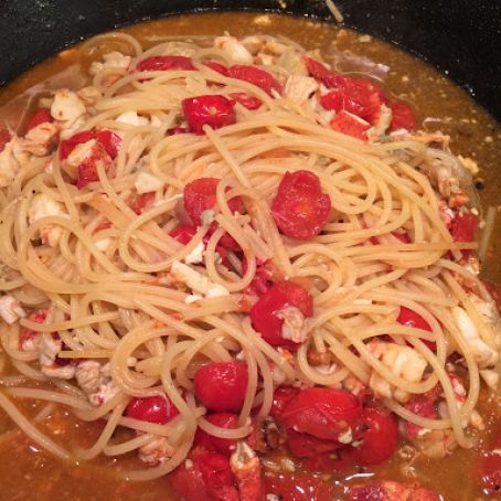 Spicy Lobster Pasta