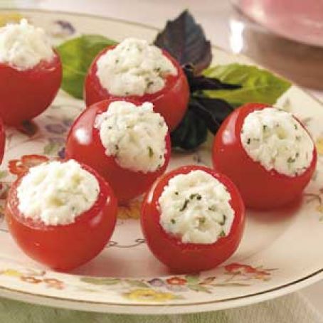 Caprese Tomato Bites Recipe