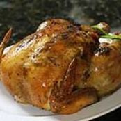 Easy Roasted Chicken with Lemon and Dill