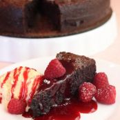 Easy Flourless Chocolate Cake