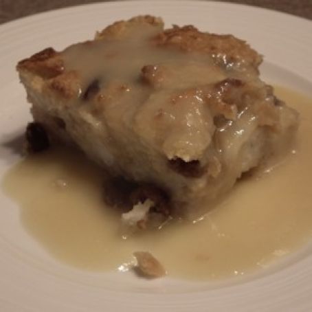 Bread Pudding - With Wild Turkey Sauce