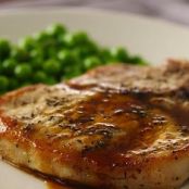 Panfried Pork Chops with Cider Sauce