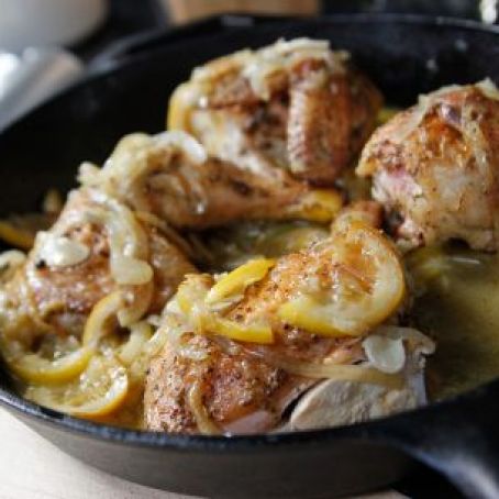 Skillet-Roasted Lemon Chicken