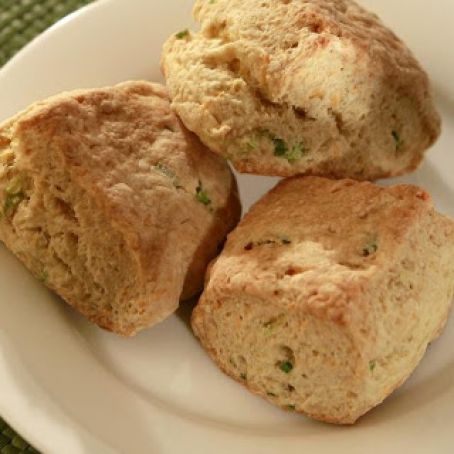 Durty Nelly's Cheddar Green Onion Biscuits