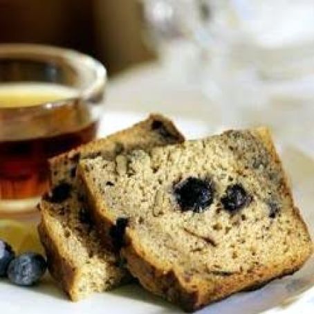 Sour Cream-Blueberry Bread