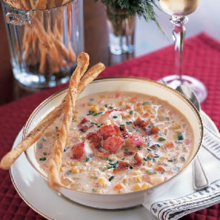 Corn and Lobster Chowder