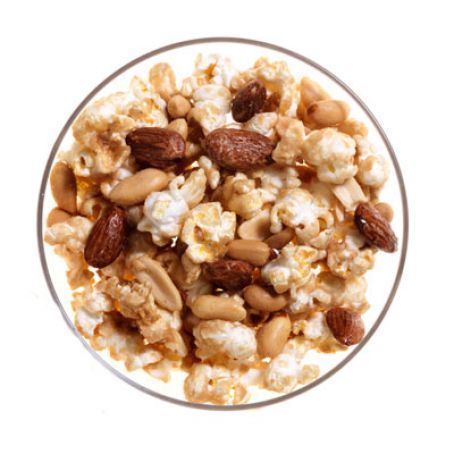 Nutty Caramel Popcorn