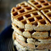Whole Grain Flax Seed Waffles