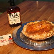 Knob Creek Bourbon Salted Caramel Apple Pie