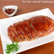 Turkey Meatloaf with Brown Sugar-Ketchup Glaze