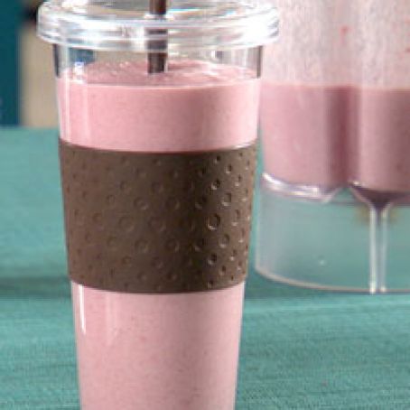 Raspberry Oatmeal Smoothie