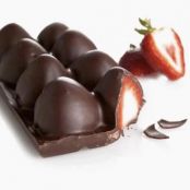 Ice Tray Chocolate Strawberries
