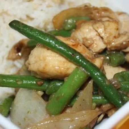 Garlic Chicken Breast with String Beans (Panda Express)