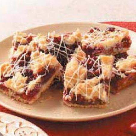 Cranberry Shortbread Bars