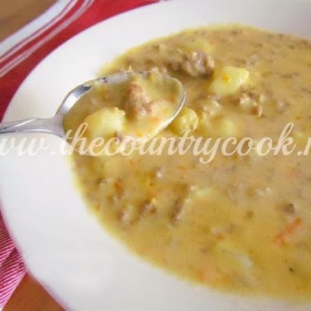 Cheeseburger Soup