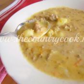 Cheeseburger Soup
