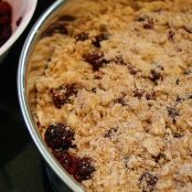 Olallieberry Apple Crisp 