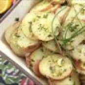 French Potato Salad with Mustard and Fines Herbes