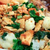 Cauliflower Kale Gratin