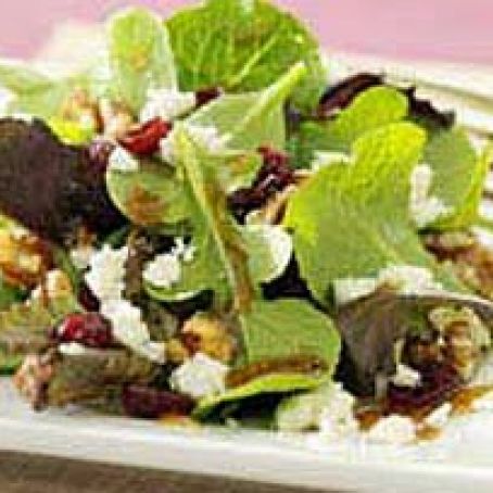 Cranberry & Feta Salad with Dijon Vinaigrette