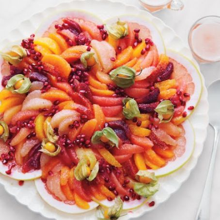 Citrus Salad with Pomegranate Seeds
