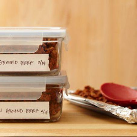 Make-Ahead Mexican Ground Beef
