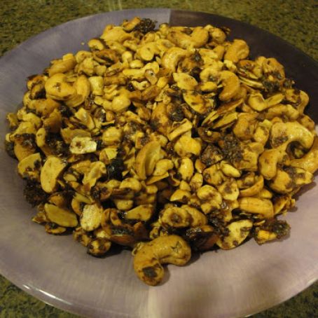 Indian Spiced Roasted Nuts