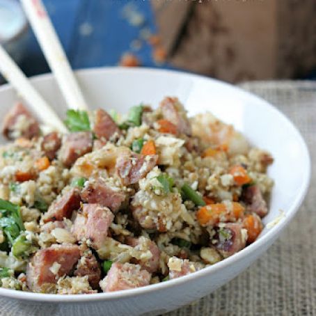 Vietnamese Cauli-Fried Rice W/Nước Chấm Sauce