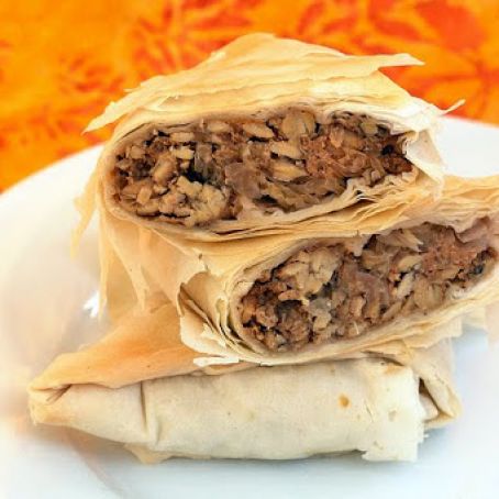 Phyllo Tempeh Reubens