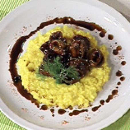 RISOTTO CON MANZANA Y CALAMARES