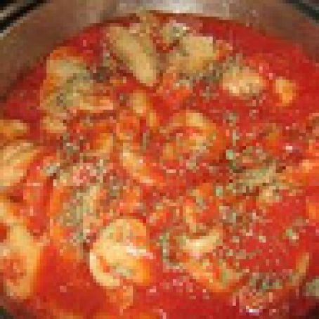 Salsa de tomate con hongos