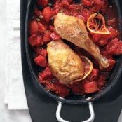 Make-Ahead Chicken with Tomatoes and Thyme | Real Simple Recipes