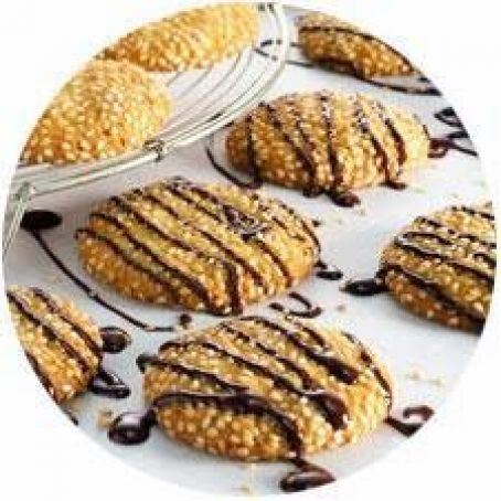 TOASTED SESAME SEED SUGAR COOKIES