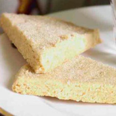 Salted Shortbread Cookies